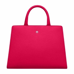 AIGNER アイグナー レザーハンドバッグ 赤 イタリア製 AIGNER - アイグナー／AIGNER バッグ ハンドバッグ 鞄 トート